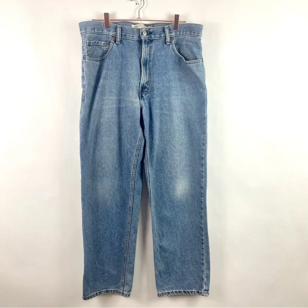Levi's Jeans‎ Men's 550 Relaxed Fit Medium Wash 100% Cotton Size 36 X 30